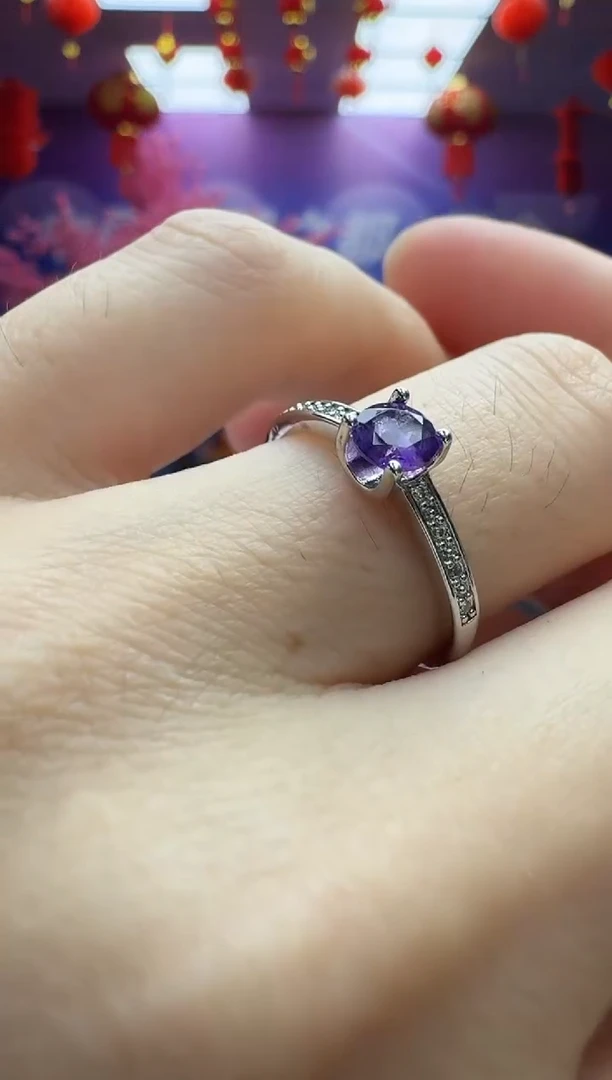 水晶戒指合金戒指