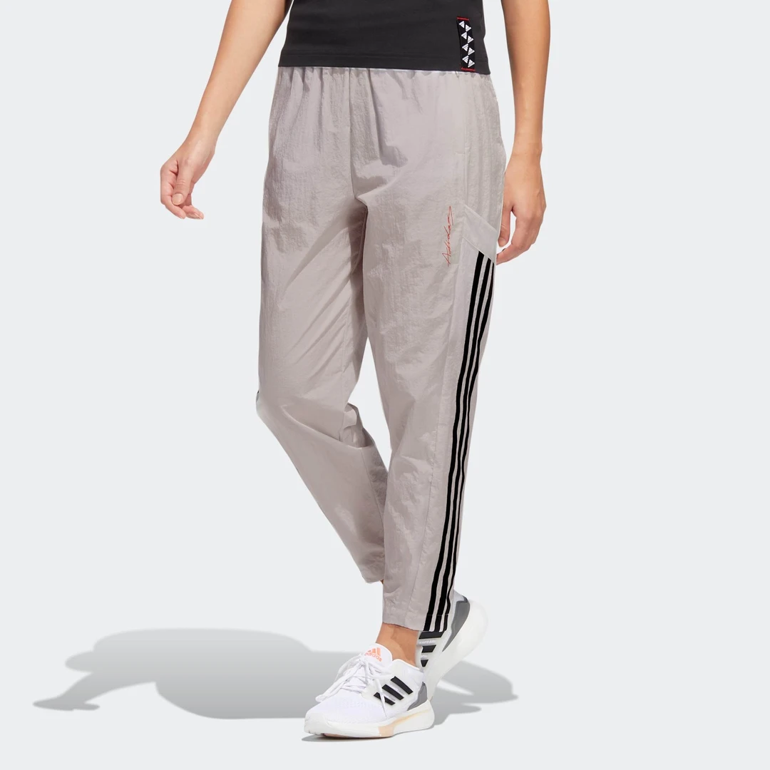 Adidas/阿迪达斯 女子UST WOVEN PANTS 梭织运动休闲长裤 HE9991