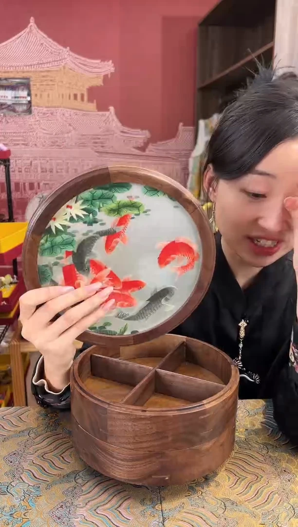 【闪购商品】刺绣非遗苏绣手工刺绣糖果盒