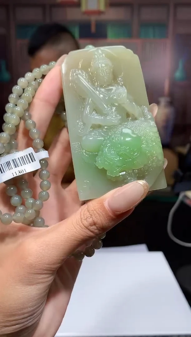 定制和田玉Boss阳天然和田玉（拍一发一)