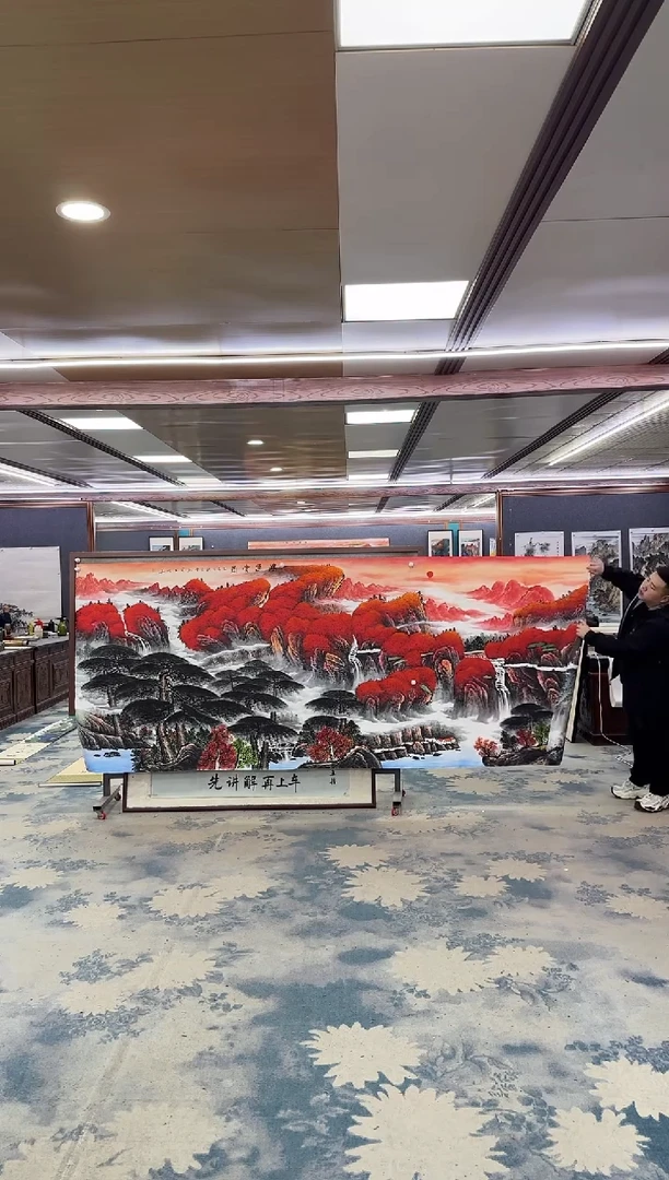 国画W-刘雪红-大丈二-山水国画
