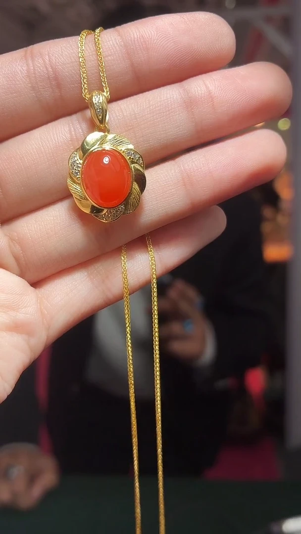 银S925镶嵌其他南红玛瑙（扎德严选）