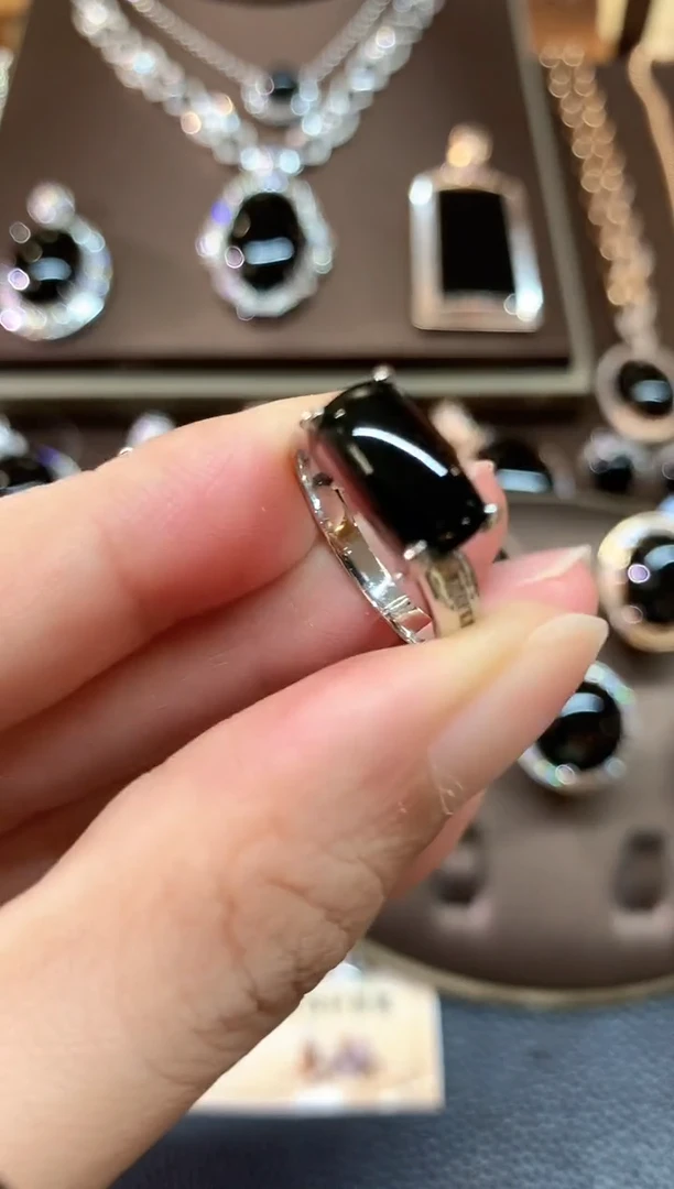 翡翠戒指18K金镶嵌n29   618好物