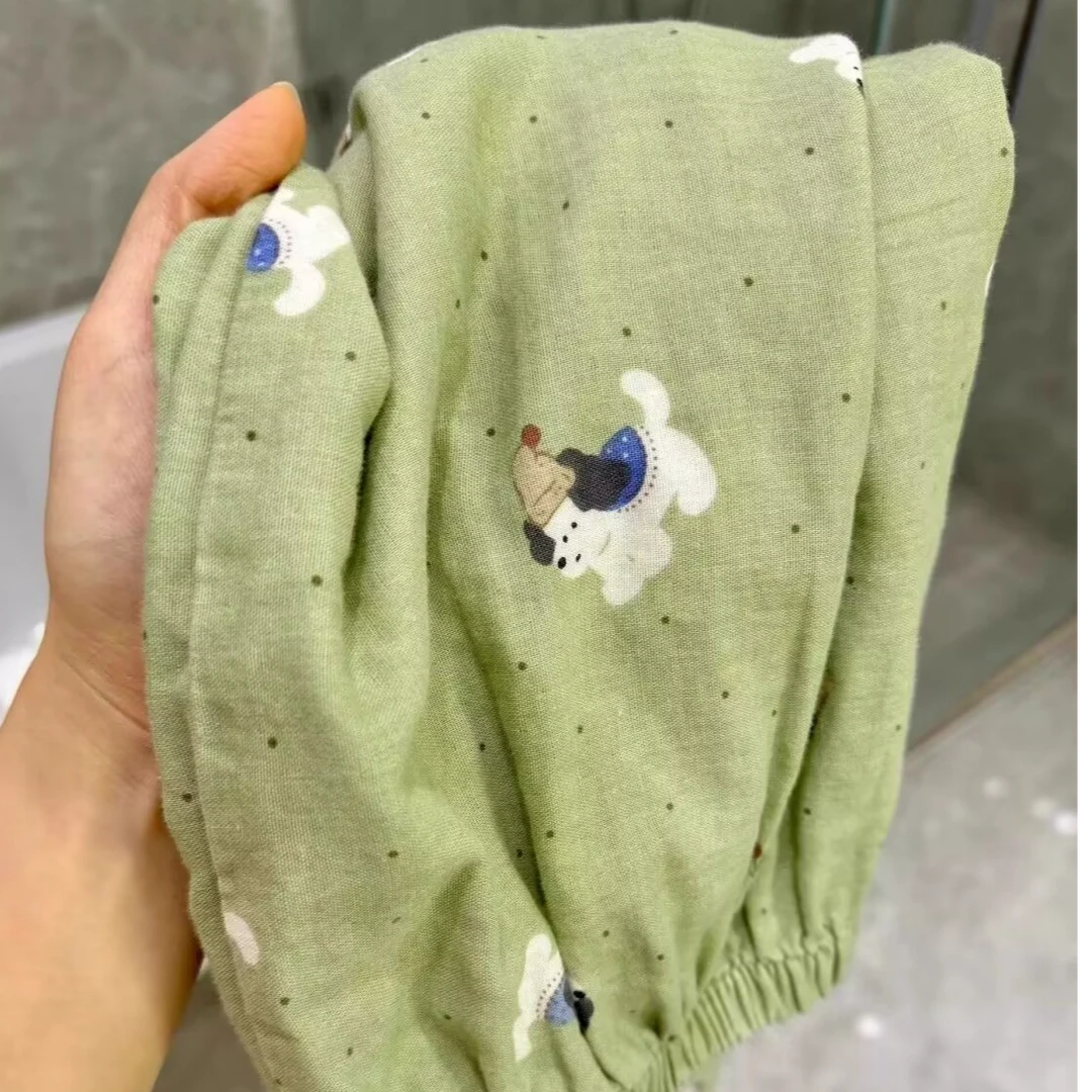 宽松软纱清凉裤可爱夏季裤遛弯新款宽松春秋家居休闲薄款可外裤子