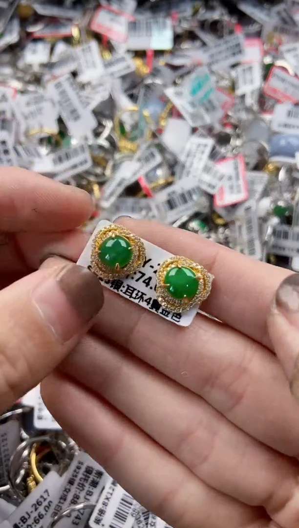 银S925镶嵌戒指翡翠11-11-11----6