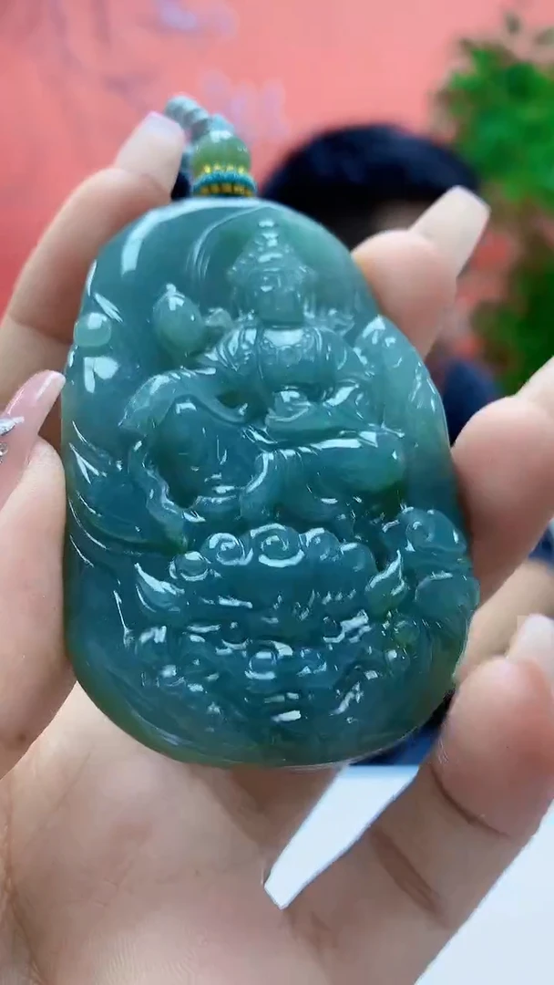 未镶嵌定制翡翠5028ty-毛货挂件177