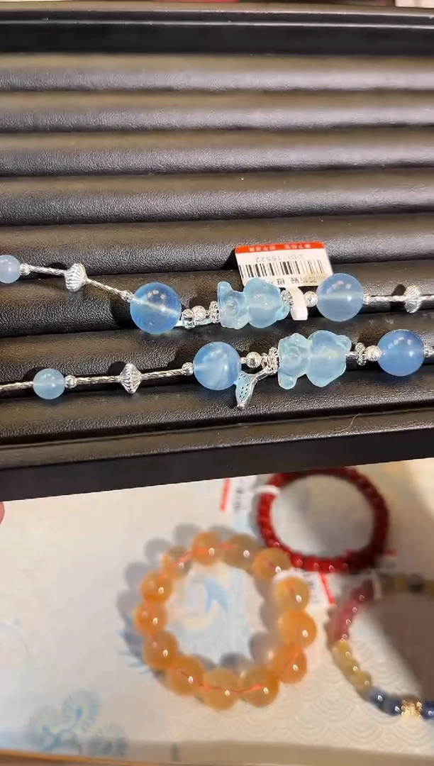 【闪购商品】海蓝宝石手链未镶嵌Q494多样性发货一件