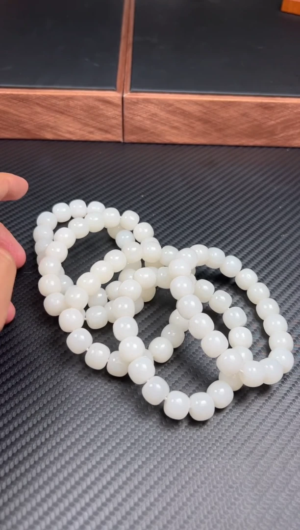 手串未镶嵌和田玉且末天泰微色差卡12L多样性发货拍一发一