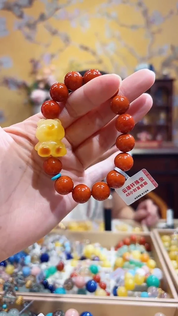 未镶嵌手串南红玛瑙设计款手串12