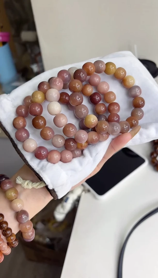 手串菩提根/象牙果沐t03紫美人玉化苹果12*13mm手串