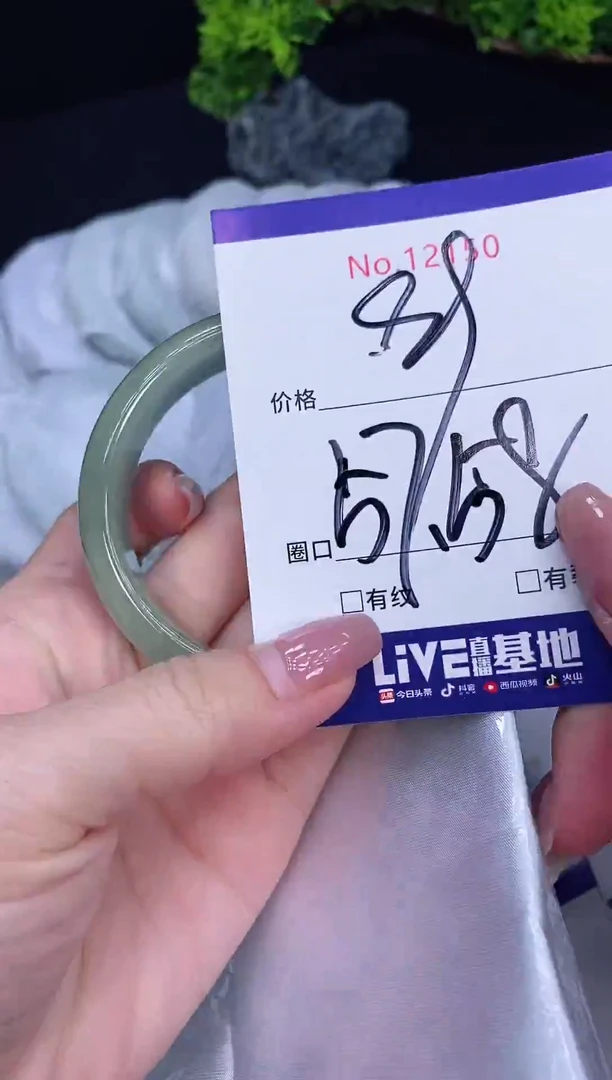未镶嵌手镯翡翠12150