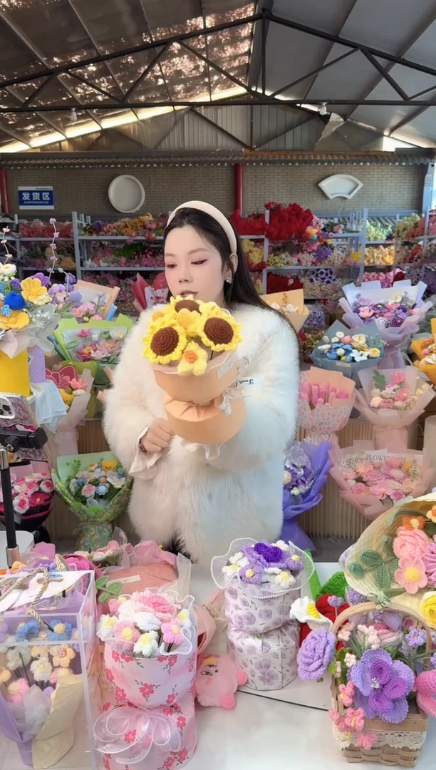 非遗手工花束，孤品清仓！！