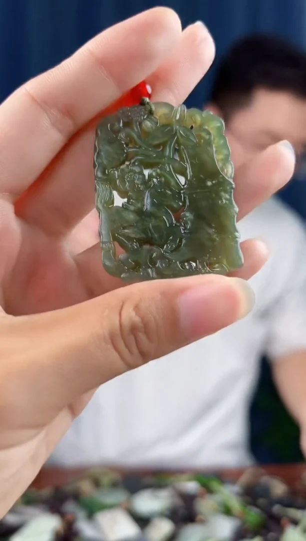 未镶嵌和田玉挂件拍一发一，多样性发货