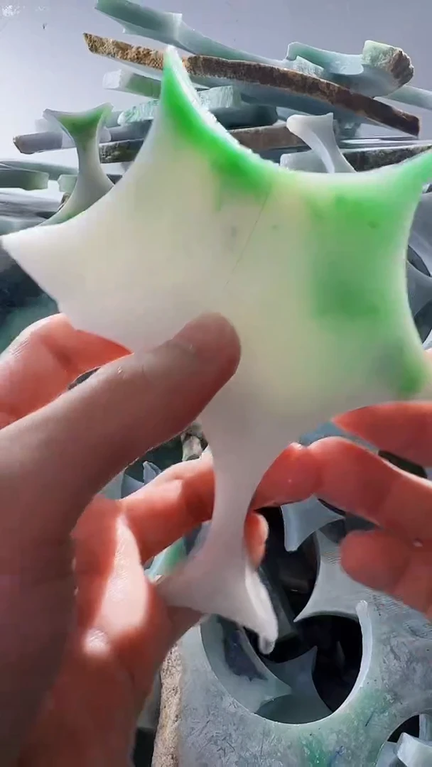 裸石翡翠缅甸翡翠A货文479