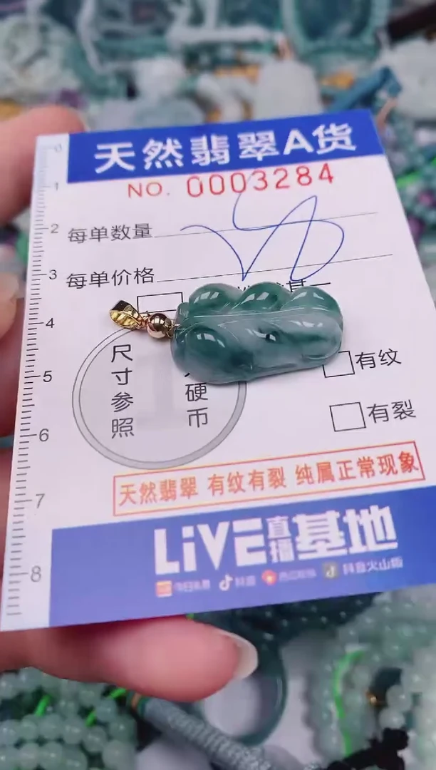 颈饰未镶嵌翡翠00003284