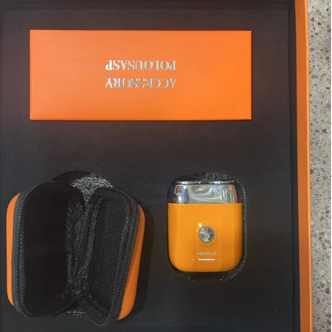 小型剃须刀太空仓收纳盒充电式电动刮胡刀防水超长高续航11823