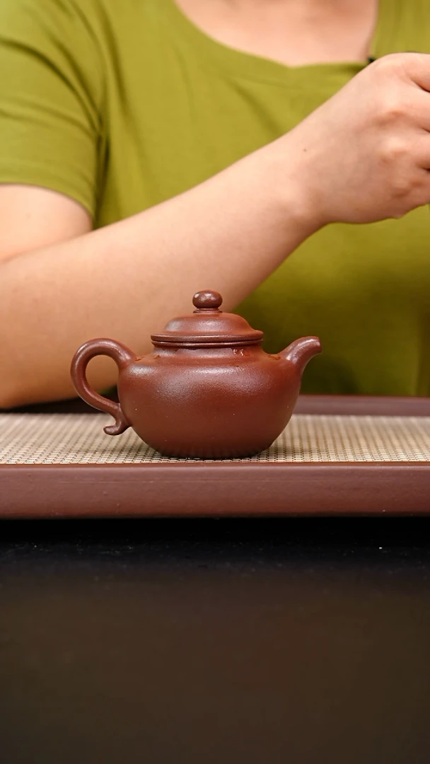 茶壶紫砂石黄龙血砂莲子