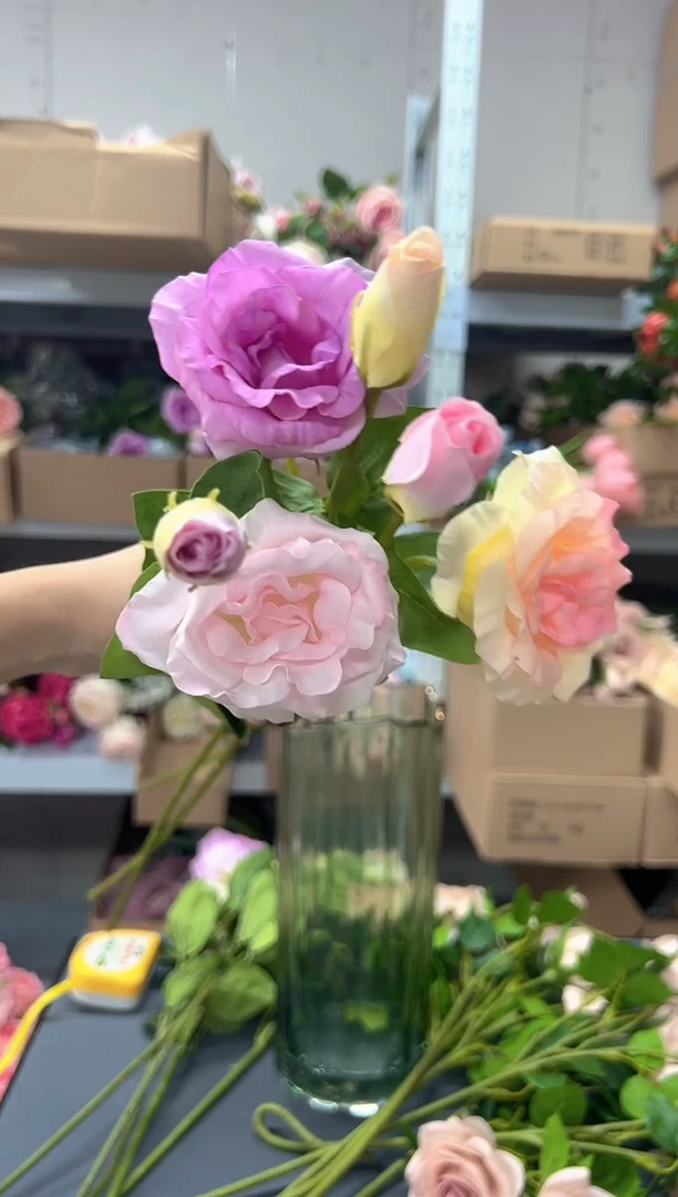 紫色1粉色1香槟色1洋桔梗