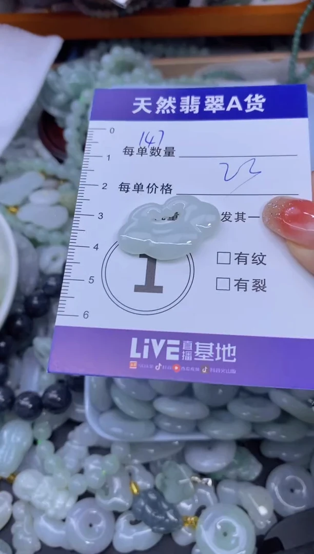 颈饰未镶嵌翡翠天然翡翠A货批量多样性发一件