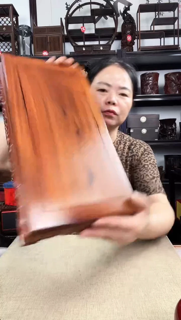 木瑕疵511老李红木工艺品