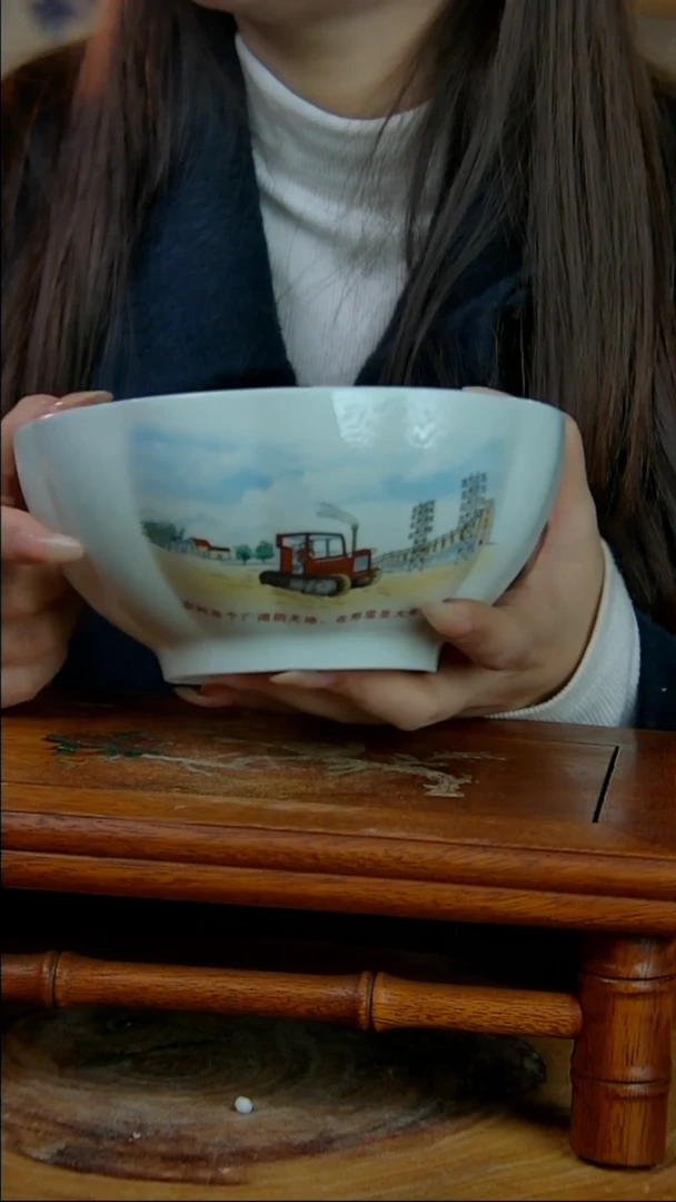 摆件陶广阔天地大面碗