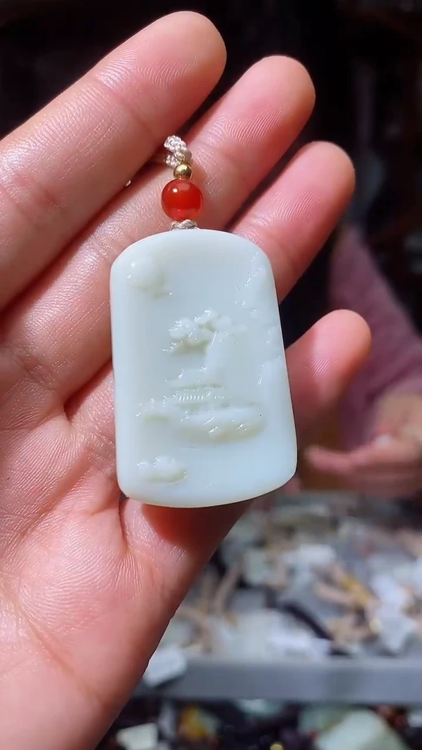 【闪购商品】和田玉挂件未镶嵌1