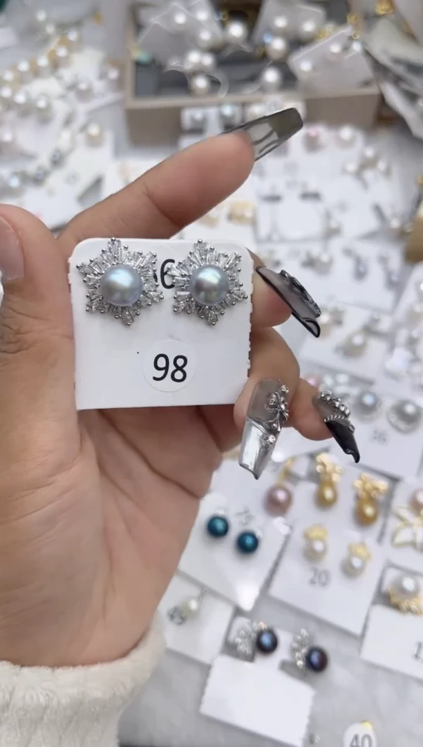 【闪购商品】淡水珍珠戒指合金94