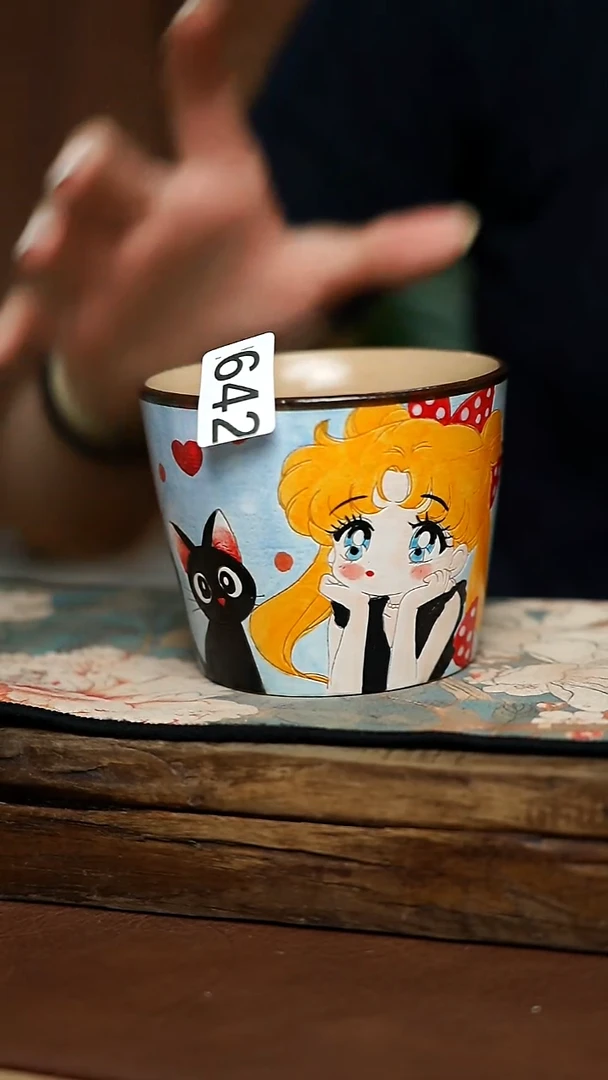 小满设计师 美少女战士手工杯