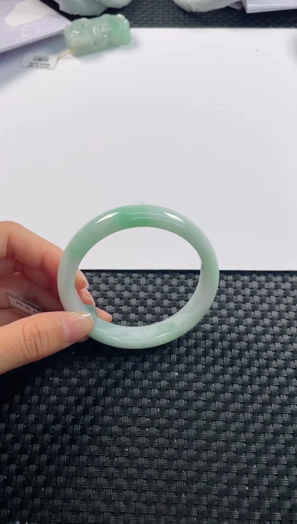 未镶嵌手镯翡翠基地发货H7320 57+