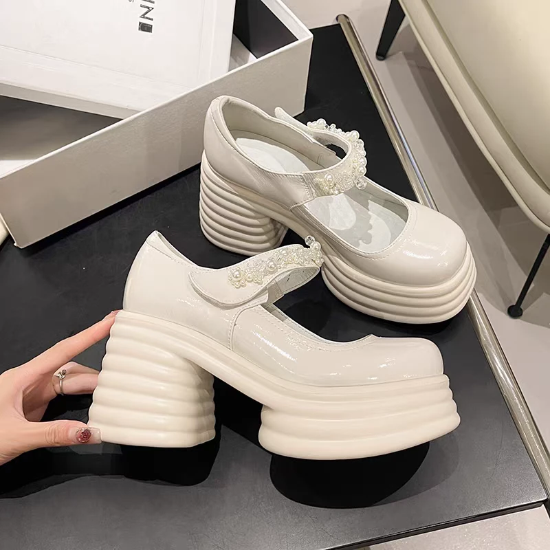 厚底松糕鞋玛丽珍女鞋   看直播听主播讲解下单