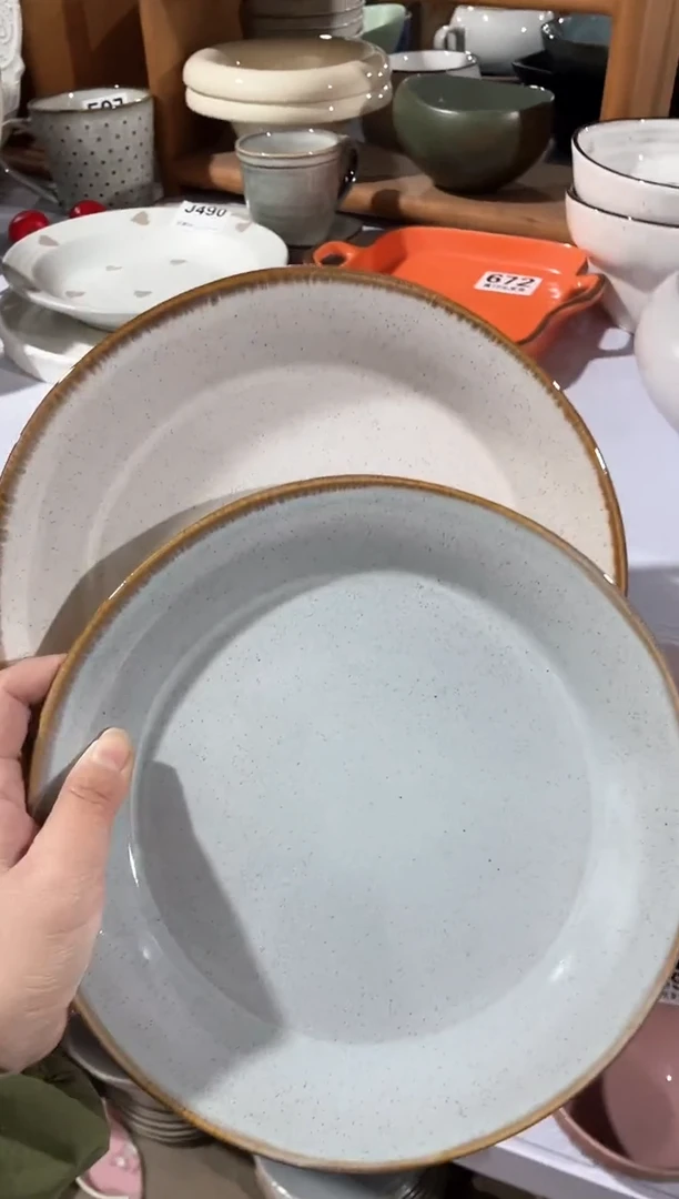 【闪购商品】碗微瑕（2件套）063盘子