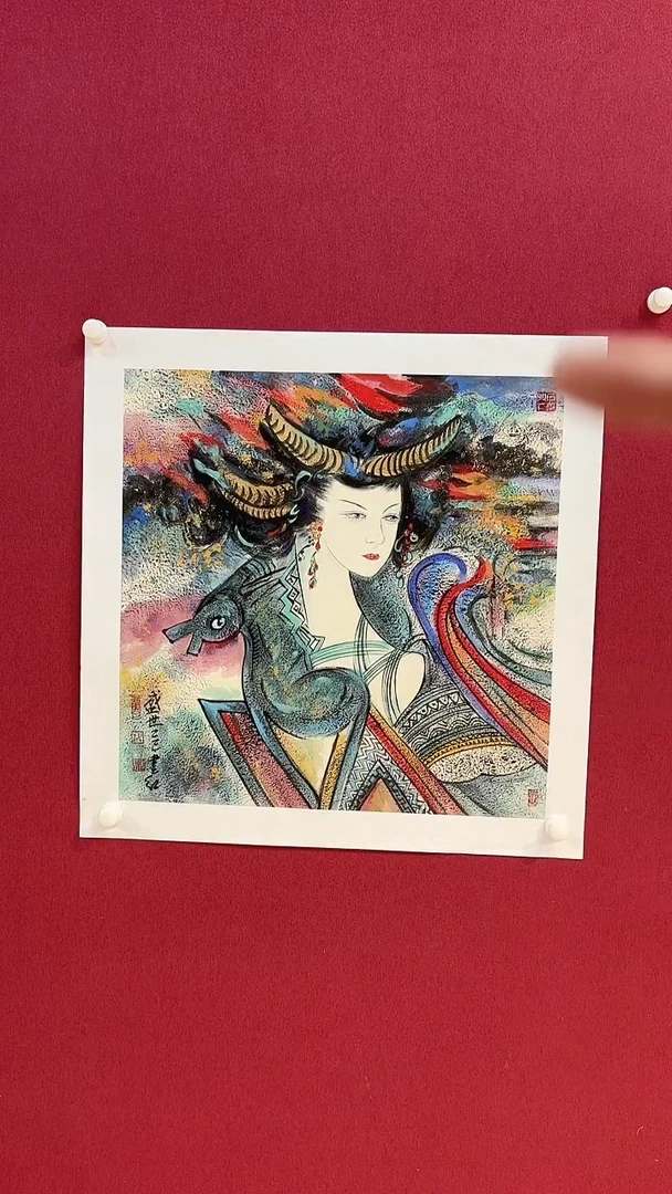国画 悲鸿艺术/朱建红/国画