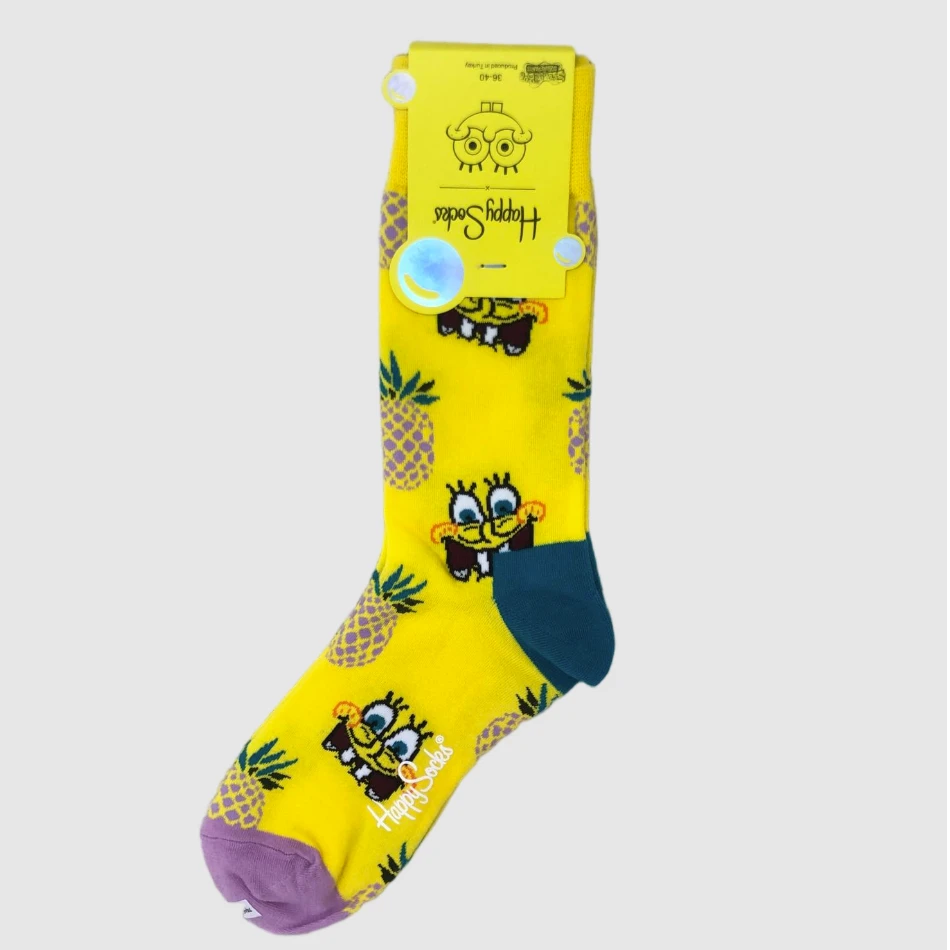 多彩趣味提花亲子系列中筒袜