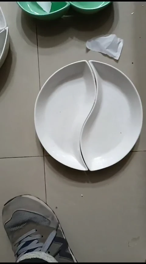 瓷576白色双拼一套