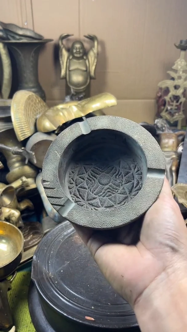 孺*牛千金回流铜器摆件22