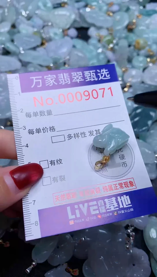 颈饰未镶嵌翡翠9071