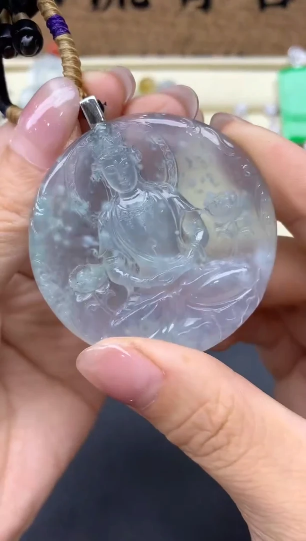 【闪购商品】翡翠颈饰18K金镶嵌196-中国好珍宝