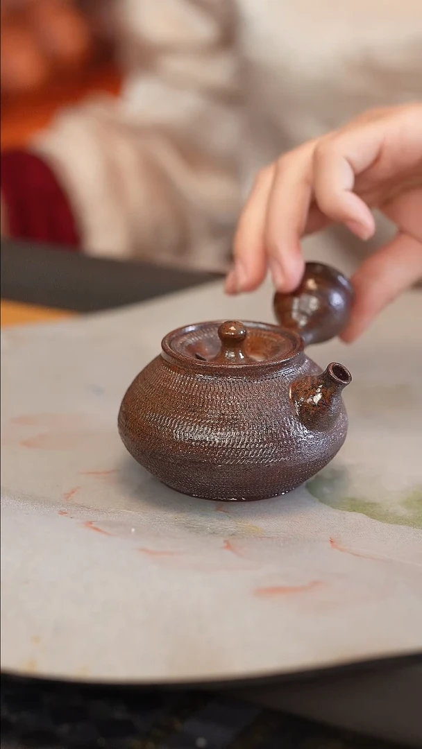 茶壶紫砂原矿手工制作20号 160cc