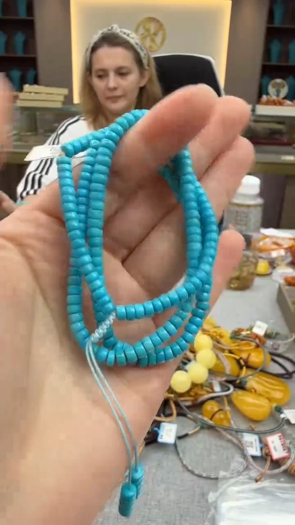 未镶嵌绿松石颈饰601秒拍号 假一罚三