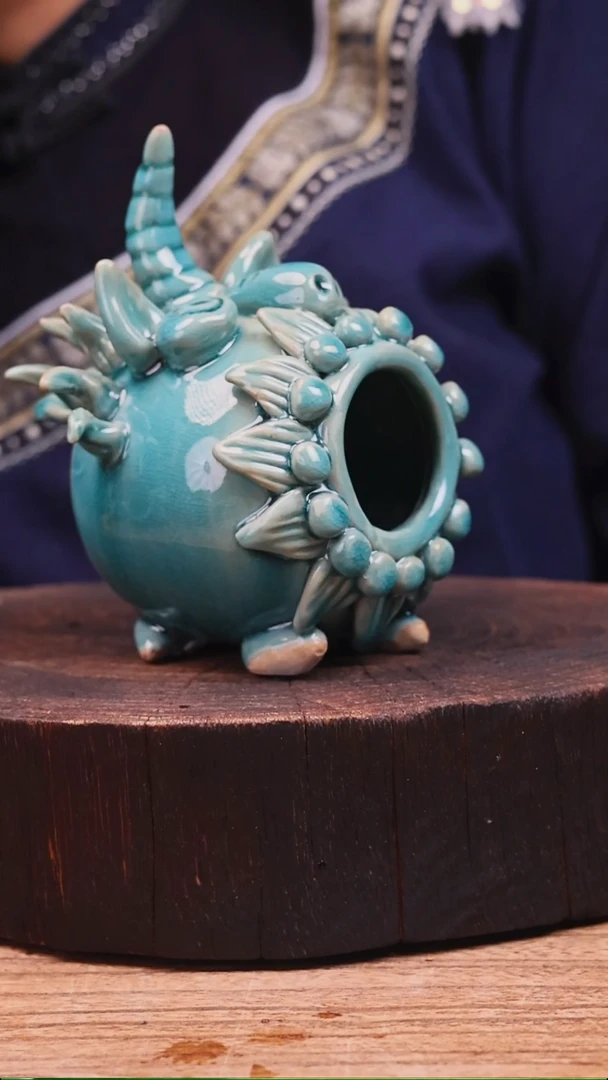 牙舟陶冗平窑山海经端兽80