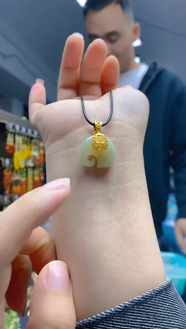 【闪购商品】和田玉耳饰未镶嵌08锁骨链