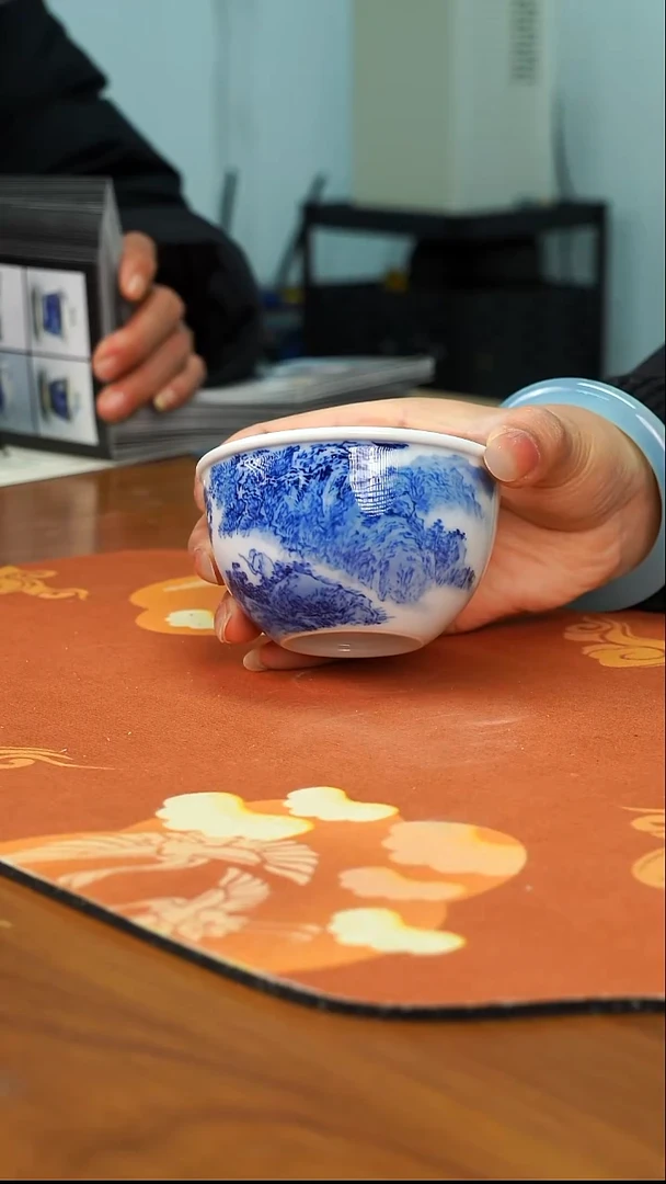 袁军手绘陶瓷主人杯27