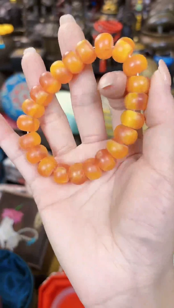 【闪购商品】蜜蜡手链未镶嵌【闪购商品闪购商品】