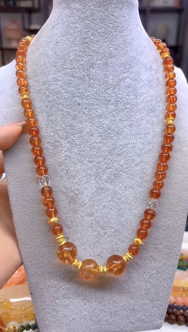 未镶嵌颈饰水晶DIY款X609