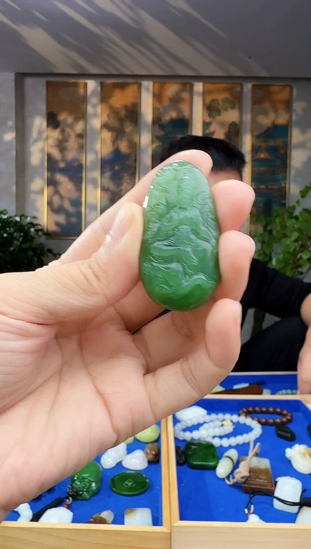 未镶嵌和田玉挂件拍一发一