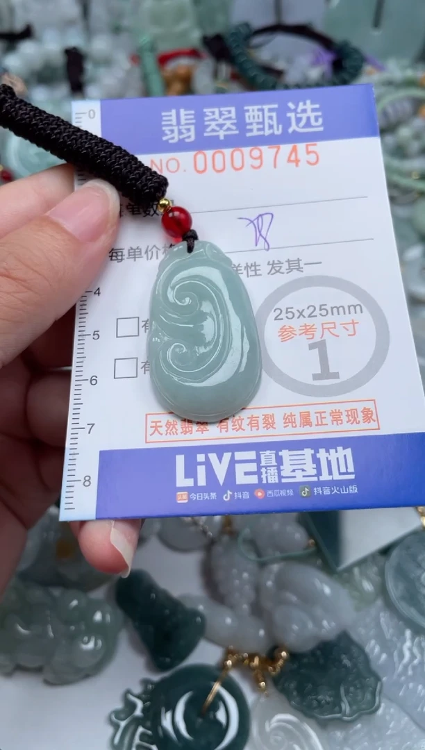 颈饰未镶嵌翡翠9745