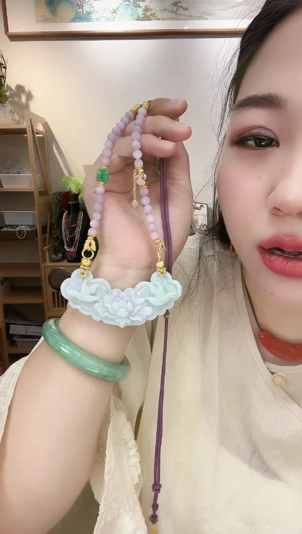 吊坠(赠链)合金翡翠梓*国风