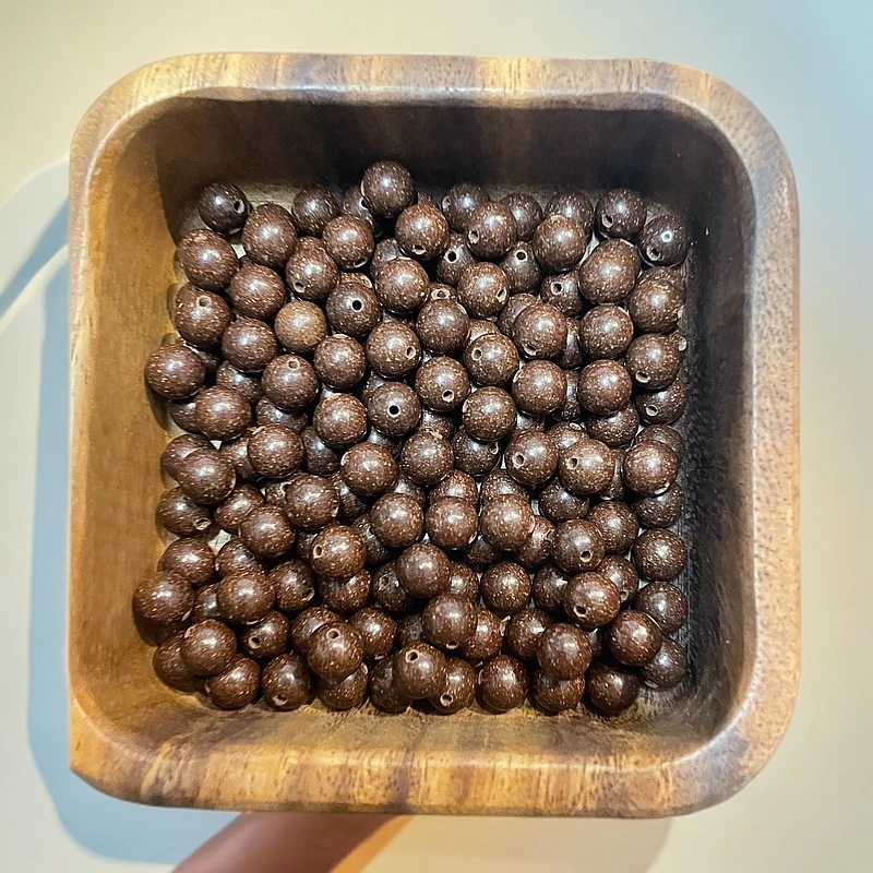 【鹅梨帐中香0.8散珠合香珠约40粒装】中药合香珠手串瑕疵珠古法