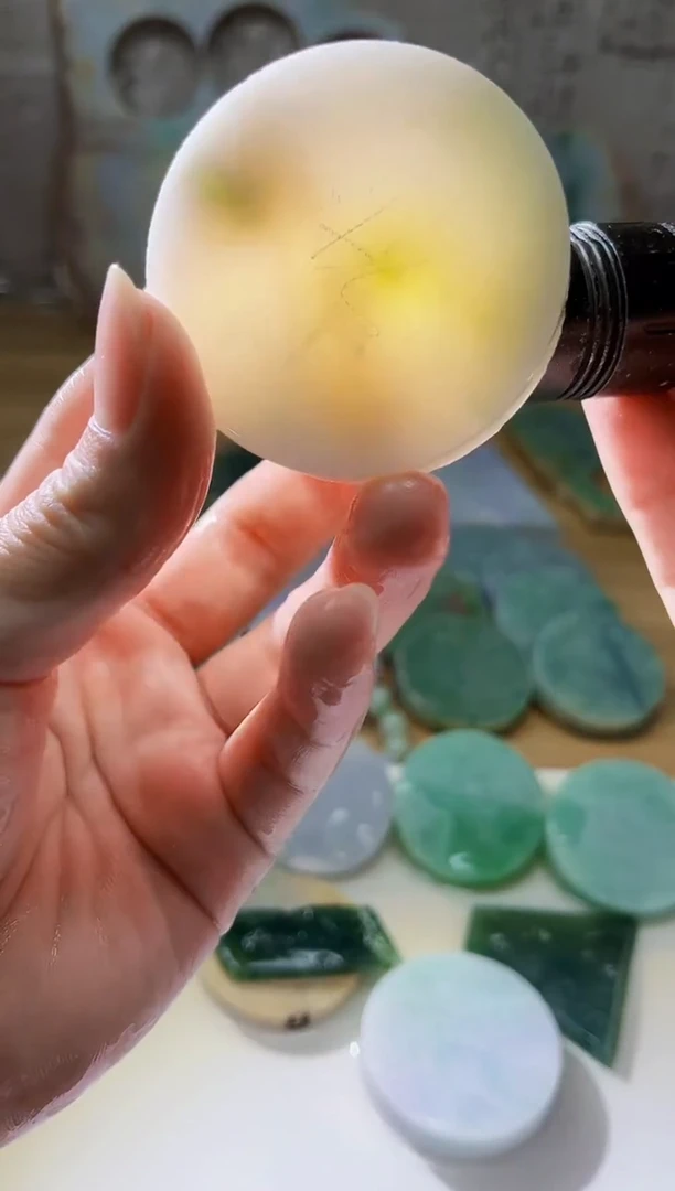 配石翡翠天然翡翠A货 南 946