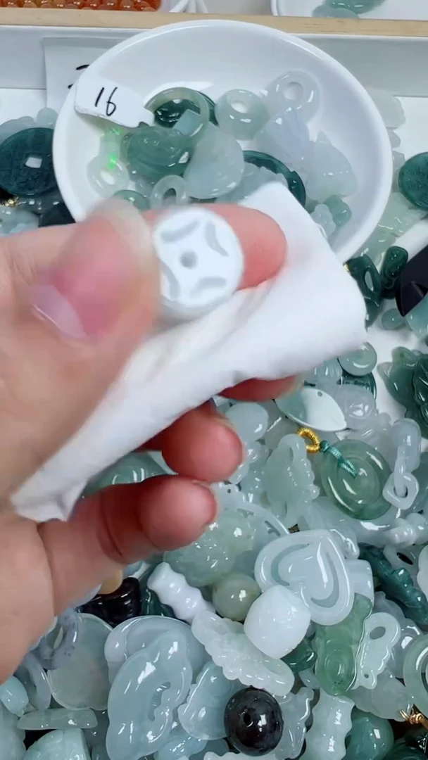 散珠翡翠158号链接，A货翡翠